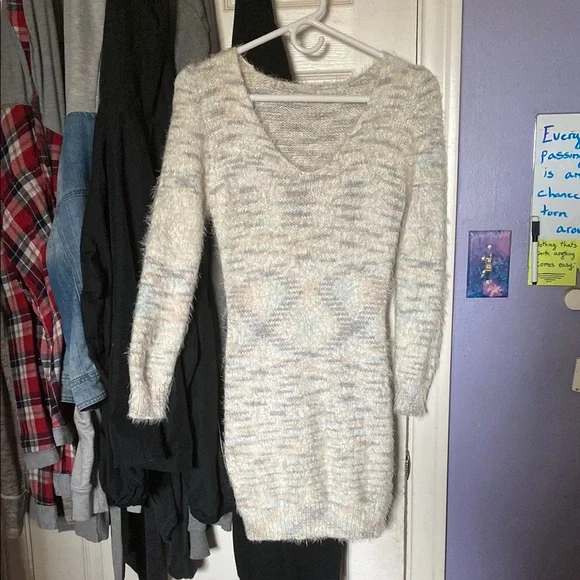 Soft knit sweater dress - Picture 1 of 4